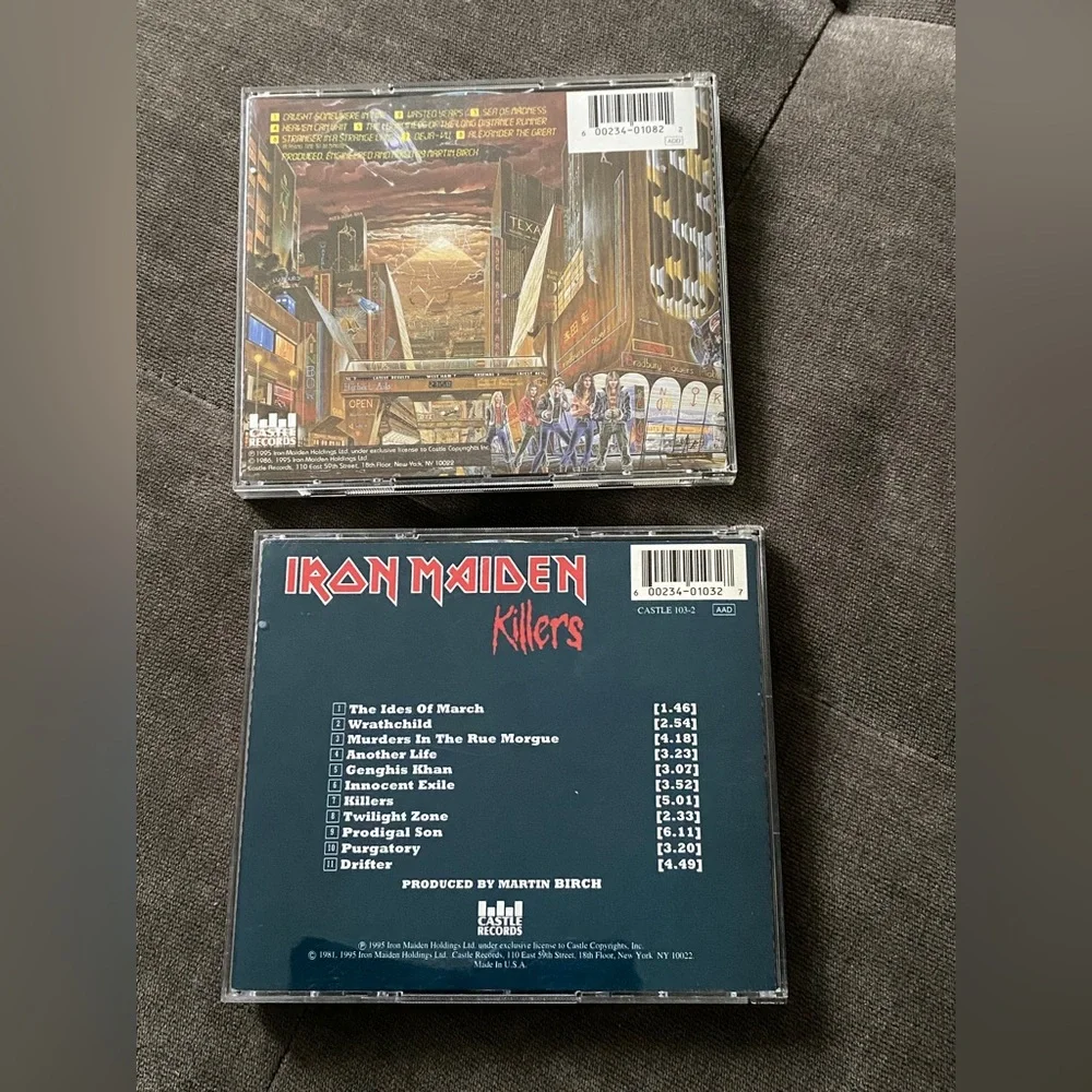 Iron Maiden - Killers & Somewhere in Time CD - Picture 2 of 2